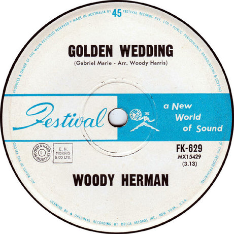 Woody Herman : Golden Wedding / Woodchopper's Ball (7", Single)