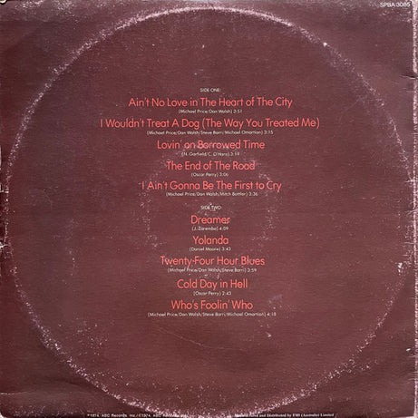 Bobby Bland : Dreamer (LP, Album, Gat)