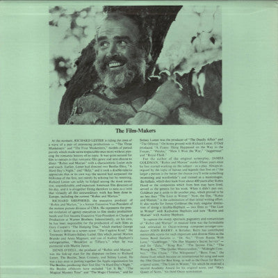 John Barry : Robin And Marian (LP, Mono, Whi)