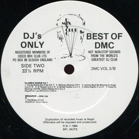 Various : Best Of DMC Vol. 3 (12", Mixed)