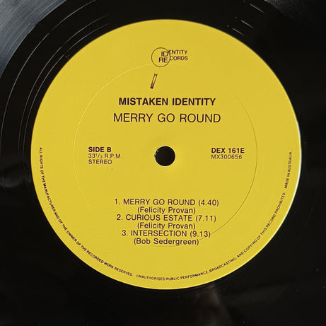 Mistaken Identity (10) : Merry Go Round (LP)