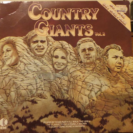 Various : Country Giants Vol. 2 (LP, Comp, Ltd)