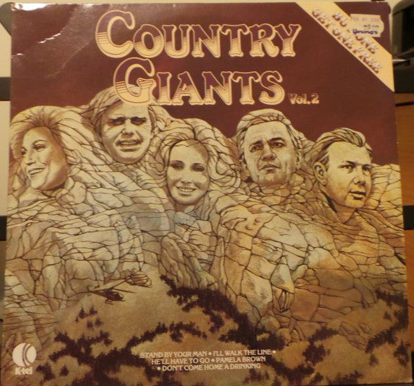 Various : Country Giants Vol. 2 (LP, Comp, Ltd)
