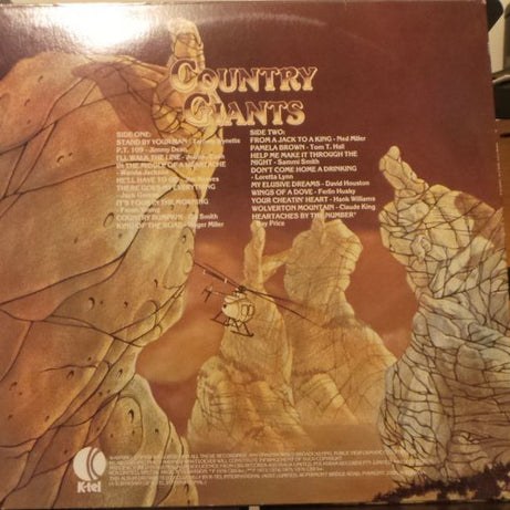 Various : Country Giants Vol. 2 (LP, Comp, Ltd)