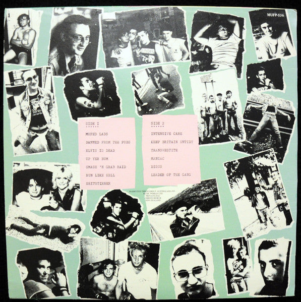 Peter And The Test Tube Babies :  Pissed And Proud  (LP, Album)