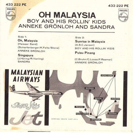 Various : Oh Malaysia (7", EP, Mono)