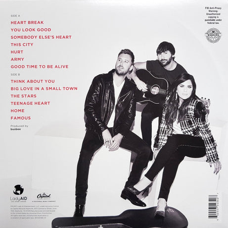 Lady Antebellum : Heart Break (LP, Album)