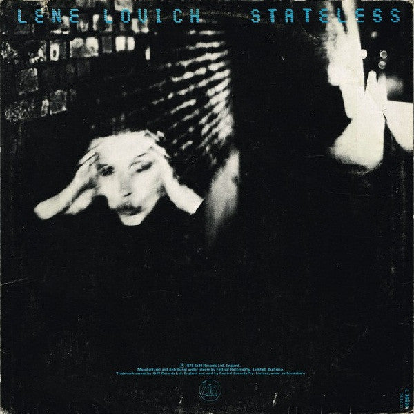 Lene Lovich : Stateless (LP, Album)