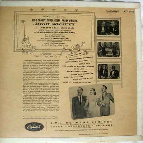 Various : High Society (LP, Album, Mono, RP, Gre)