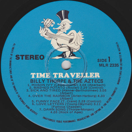 Billy Thorpe And The Aztecs : Time Traveller (2xLP, Comp)