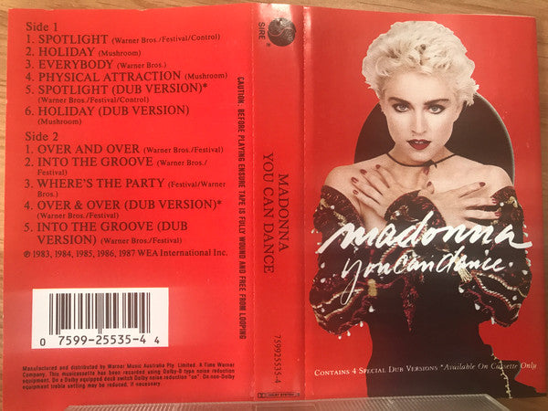 Madonna : You Can Dance (Cass, Comp)