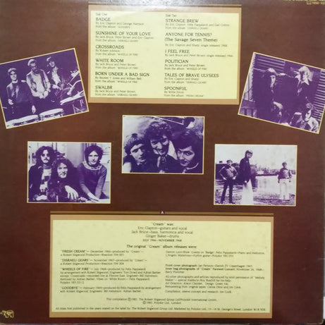 Cream (2) : Strange Brew - The Very Best Of Cream (LP, Comp)