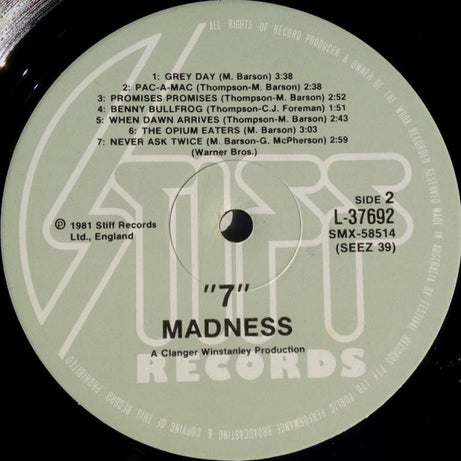 Madness : 7 (LP, Album)