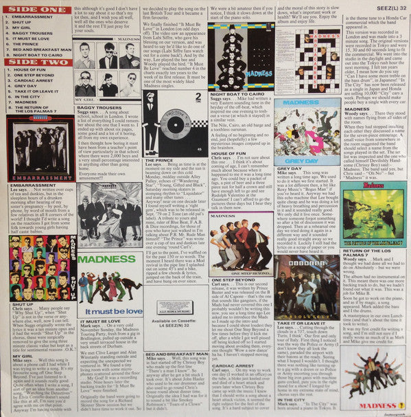 Madness : Complete Madness (LP, Comp)