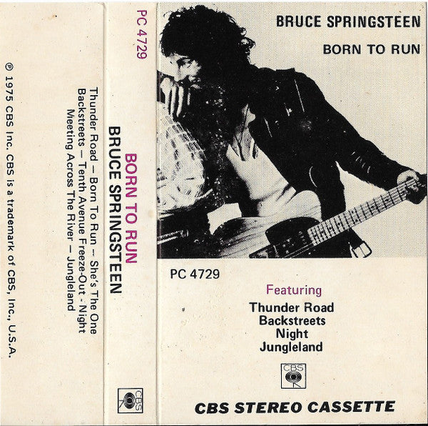Bruce Springsteen : Born To Run (Cass, Album)