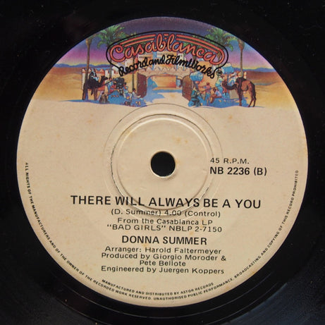 Donna Summer : On The Radio (7")