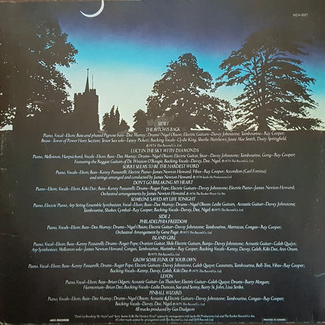 Elton John : Elton John's Greatest Hits Volume II (LP, Comp)