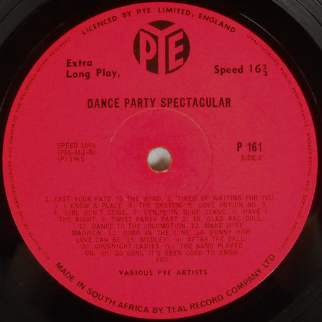 Various : Dance Party Spectacular (LP, Comp)