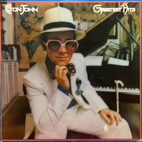 Elton John : Greatest Hits (LP, Comp, Glo)