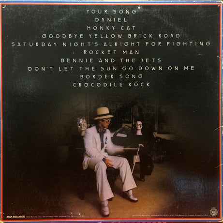 Elton John : Greatest Hits (LP, Comp, Glo)