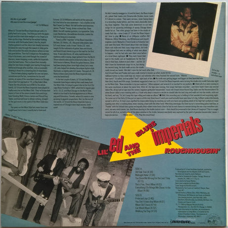 Lil' Ed And The Blues Imperials : Roughhousin' (LP, Album)