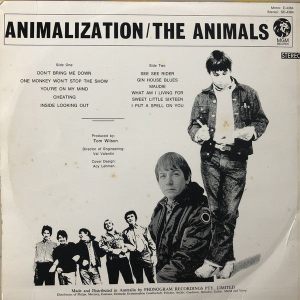 The Animals : Animalization (LP, Album)