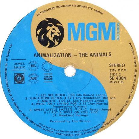 The Animals : Animalization (LP, Album)