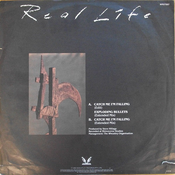 Real Life : Catch Me I'm Falling (Extended Mix) (12", Ltd)