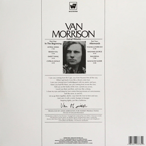 Van Morrison : Astral Weeks (LP, Album, RE, Cle)