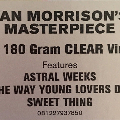 Van Morrison : Astral Weeks (LP, Album, RE, Cle)