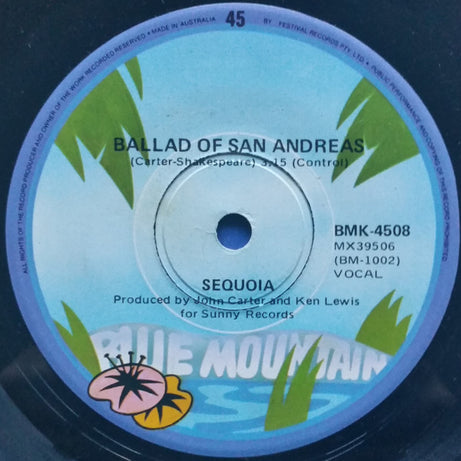 Sequoia (8) : Mississippi Lady (7", Single)