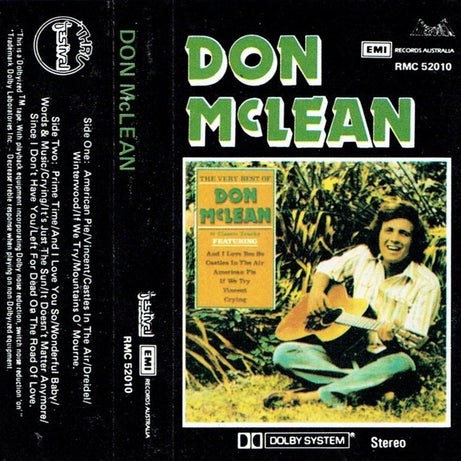 Don McLean : The Very Best Of Don McLean (Cass, Comp, Dol)