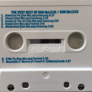 Don McLean : The Very Best Of Don McLean (Cass, Comp, Dol)
