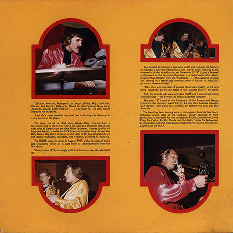 Daly-Wilson Big Band : In Australia '77 (LP, Album, Gat)