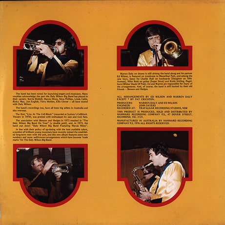 Daly-Wilson Big Band : In Australia '77 (LP, Album, Gat)