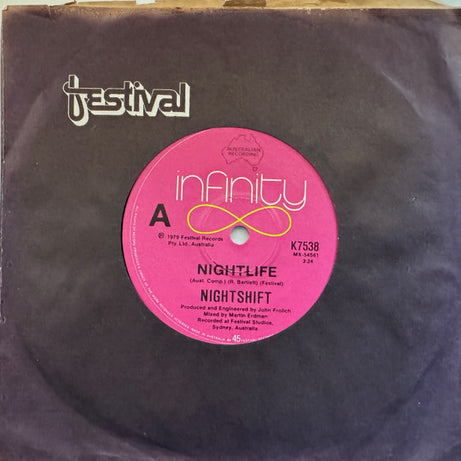 Nightshift (12) : Nightlife (7", Single)