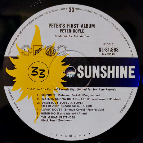 Peter Doyle : Peter's 1st Album (LP)