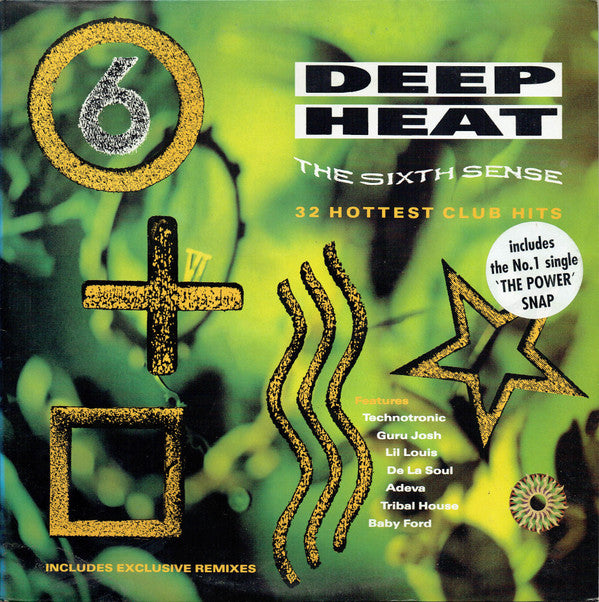 Various : Deep Heat 6 (The Sixth Sense) (2xLP, Comp, MPO)