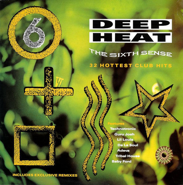 Various : Deep Heat 6 (The Sixth Sense) (2xLP, Comp, MPO)