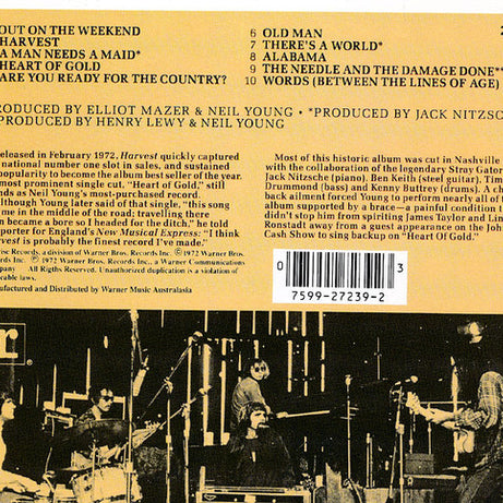 Neil Young : Harvest (CD, Album, RE)