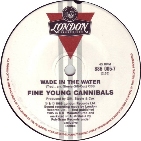 Fine Young Cannibals : Blue (7", Single)
