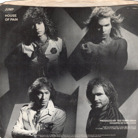 Van Halen : Jump! (7", Single, Spe)