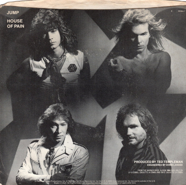Van Halen : Jump! (7", Single, Spe)