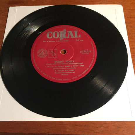 Buddy Holly : (You're So Square) Baby I Don't Care (7", EP)