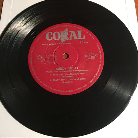 Buddy Holly : (You're So Square) Baby I Don't Care (7", EP)