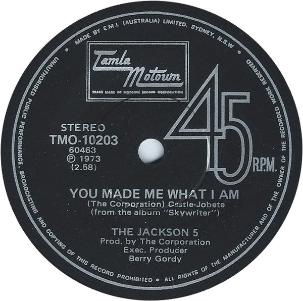 The Jackson 5 : Hallelujah Day (7")