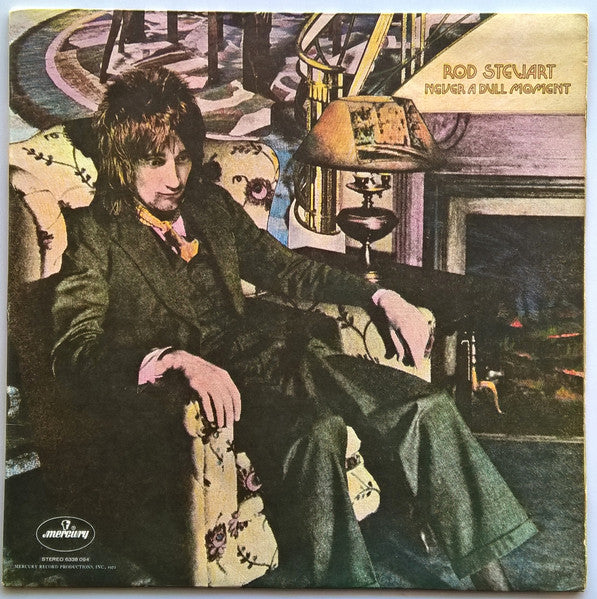 Rod Stewart : Never A Dull Moment (LP, Album)