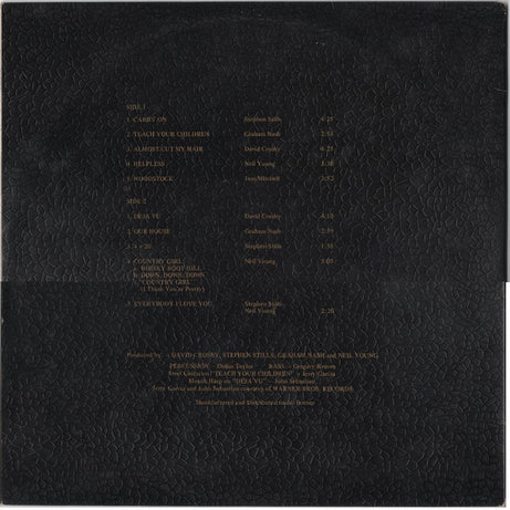 Crosby, Stills, Nash & Young : Déjà Vu (LP, Album, RE)