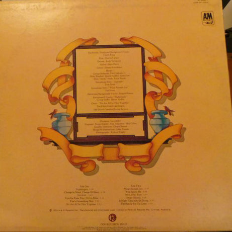 Carole King : Wrap Around Joy (LP, Album)