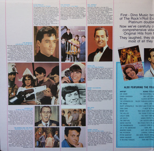 Various : Love Songs Of The Rock 'N' Roll Era Volume 2 (2xLP, Album, Comp)